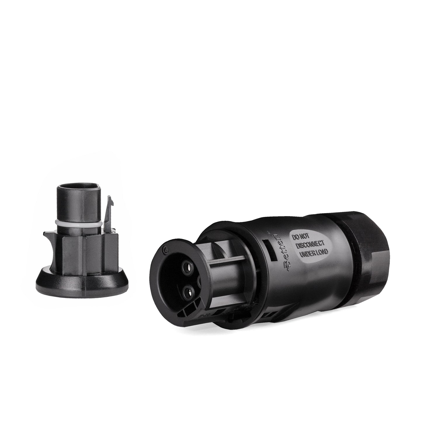 10er Set Betteri BC01 Buchse und Verschluss Kappe als Set zum Selbstbau von Anschlusskabel für Einphasige Micro Wechselrichter für den 230V AC-Anschluß